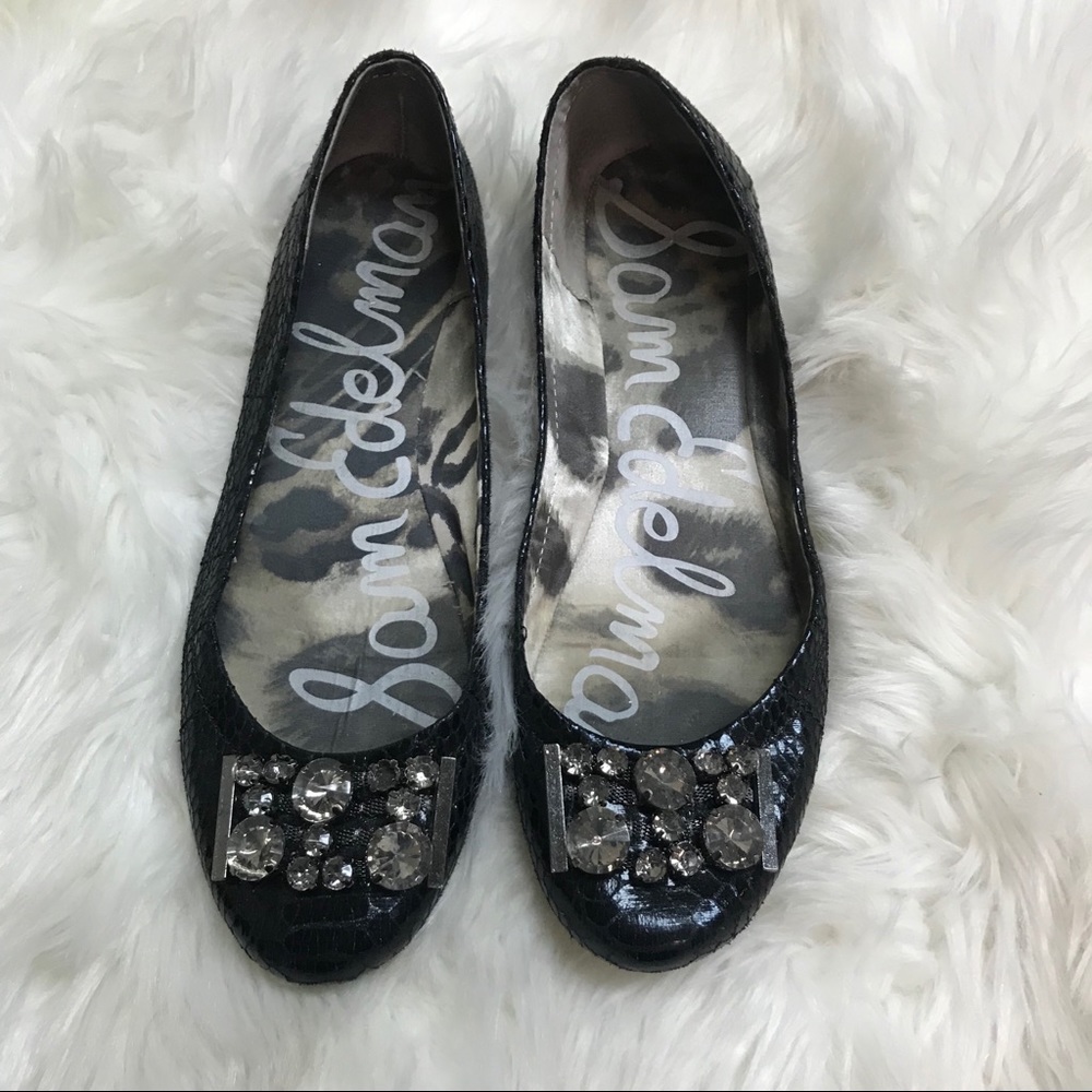 Sold Sam Edelman Black S Caper Ballet flats - Picture 1 of 8